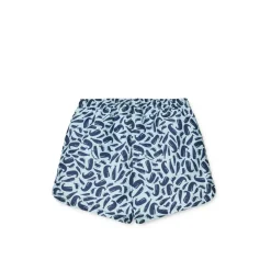 Liewood Aiden Bedruckte Boardshorts Ocean / Pure sky Hot