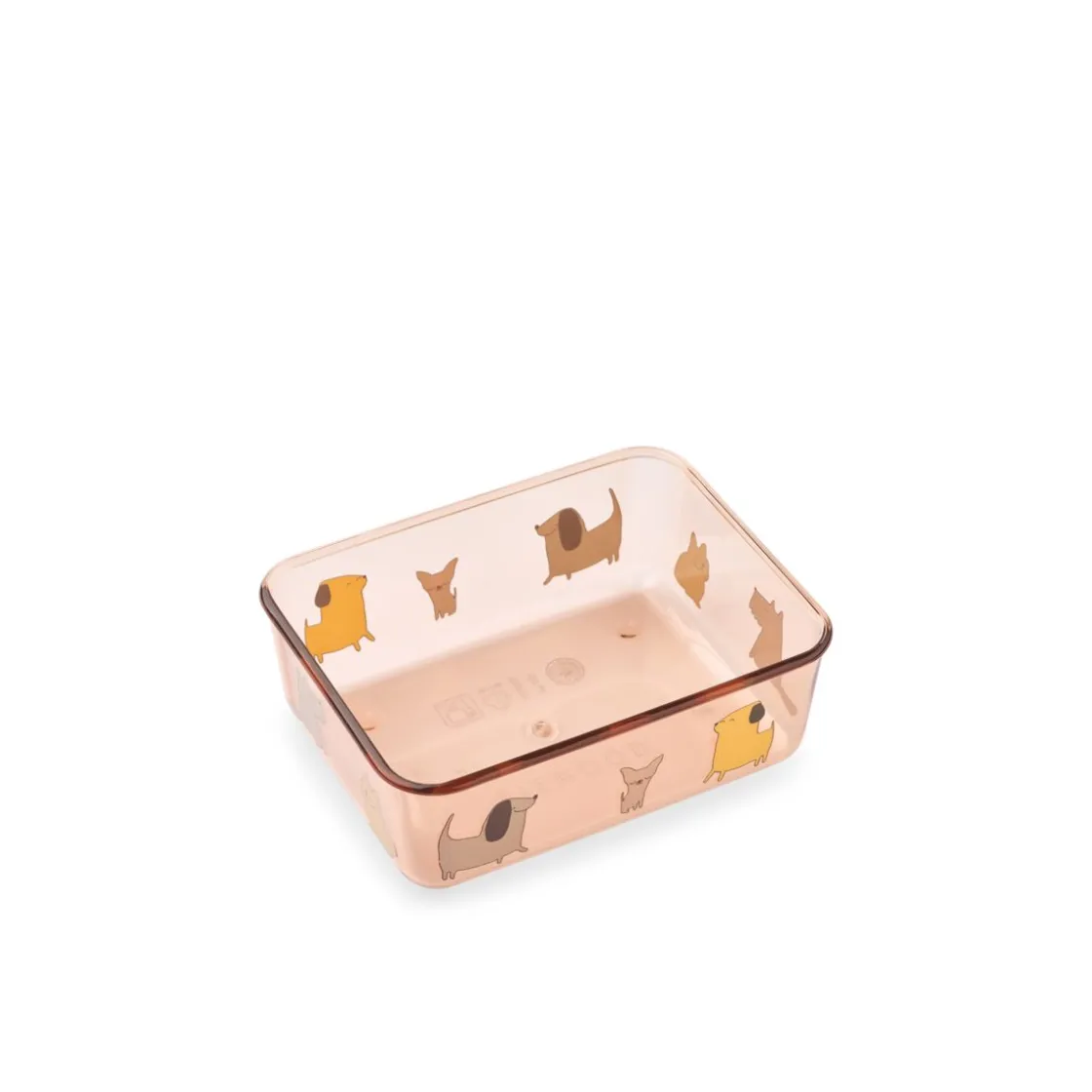 Liewood AKO Tritan-Snack-Box Cats and Dogs / Sandy Hot