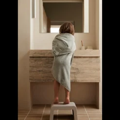 Liewood Albert Babyhandtuch mit Kapuze Hippo dove blue Online