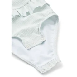 Liewood AMINA Streifen Baby Badeanzug Y/D stripe Pure sky / Creme de la creme New