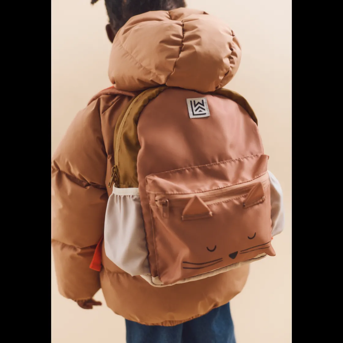 Liewood ANDREAS Katzen-Rucksack Tuscany rose multi mix Clearance