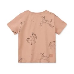 Liewood Apia Baby Bedrucktes Kurzarm T-Shirt Unicorn / Pale tuscany Discount