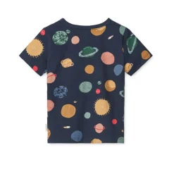 Liewood APIA Kurzarm T-shirt Universe / Classic navy Best