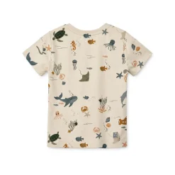 Liewood APIA Print T-Shirt Sea creature / Sandy Best