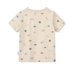 Liewood APIA Print T-Shirt Aviator / Ecru Best
