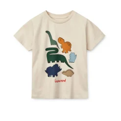 Liewood APIA T-Shirt mit Motiv Dinosaurs / Sandy Clearance
