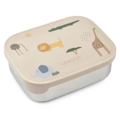 Liewood ARTHUR Lunchbox Safari sandy mix Hot