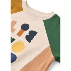 Liewood AUDE Sweatshirt mit Aufdruck Liewood characters / Golden caramel multi mix Hot