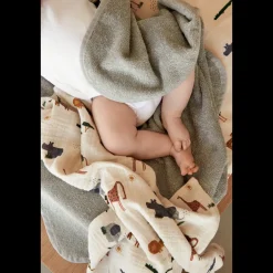 Liewood Augusta Junior-Handtuch mit Kapuze Hippo dove blue Sale