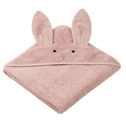 Liewood Augusta Kinderhandtuch mit Kapuze Rabbit rose Sale