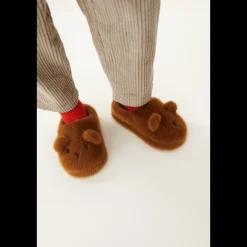 Liewood AVIAJA Bär-Hausschuhe Golden caramel Discount