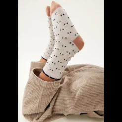 Liewood Azenore Socken 2er-Pack Bow Tuscany rose / Double dots mix Sale