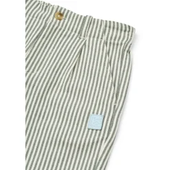 Liewood BARRETT Streifen Shorts Y/D Stripe Whale Blue / Creme de la Creme Discount