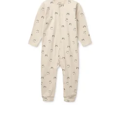 Liewood BIRK Bedruckter Pyjama-Einteiler Mini panda / Sandy Discount