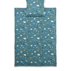 Liewood CARL Einzelbettwäsche 135x200 Arctic Sea /Ocean view Clearance