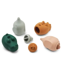 Liewood CAROLINA Quetschspielzeugen 4er-Pack Dove blue multi mix Outlet