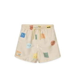 Liewood DUKE Bedruckte Boardshorts Smiley / Sandy Sale