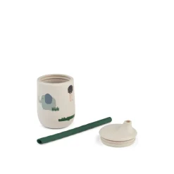 Liewood ELLIS Bedruckter Trinkbecher Safari sandy mix