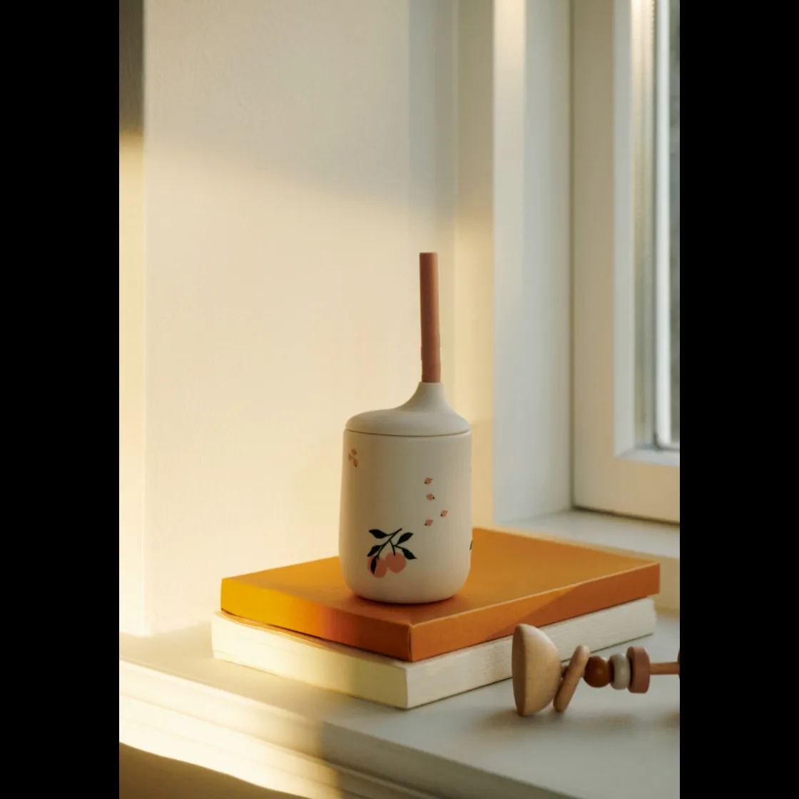 Liewood ELLIS Bedruckter Trinkbecher Peach / Sea shell mix Best