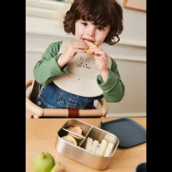 Liewood EMBER Bedruckte Lätzchen, 2er-Pack Rabbit Sandy / Oat