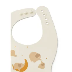 Liewood EMBER Bedruckte Lätzchen, 2er-Pack Elephant / Creme de la creme Online