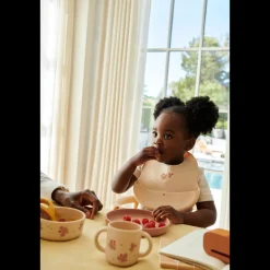 Liewood EMBER Bedruckte Lätzchen, 2er-Pack Mini Butterfly / Apple blossom