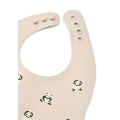 Liewood EMBER Bedruckte Lätzchen, 2er-Pack Panda / Sandy Hot