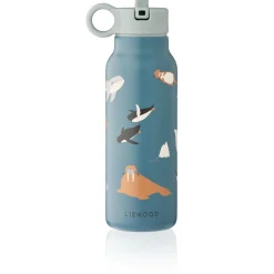 Liewood Falk Wasserflasche 350 ml Arctic Sea /Ocean view