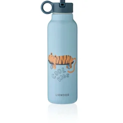 Liewood Falk Wasserflasche 500 ml Tiger / Beach blue Sale