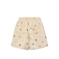 Liewood GRAM Bedruckte Sweatshorts Aviator / Ecru Outlet