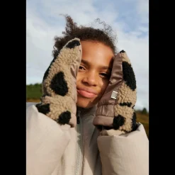 Liewood Grethe Handschuhe Mega leo / Oat mix Hot