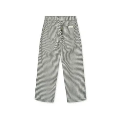 Liewood Harald Baumwollhose mit Streifen Y/D Stripe Whale Blue / Creme de la Creme Best