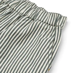 Liewood Harald Baumwollhose mit Streifen Y/D Stripe Whale Blue / Creme de la Creme Best
