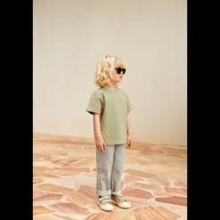 Liewood Harald Baumwollhose mit Streifen Y/D Stripe Whale Blue / Creme de la Creme Best