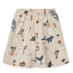 Liewood ILFORD Bedrucktes Pyjama-Set Sea creature / Sandy Best