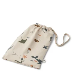 Liewood ILFORD Bedrucktes Pyjama-Set Sea creature / Sandy Best