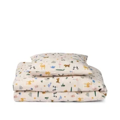 Liewood INGEBORG Junior Bettwäsche 100x140 Around the world / Sandy Clearance