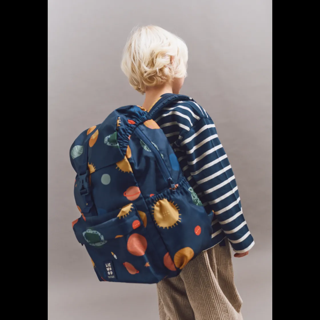 Liewood JOHNNY Rucksack Universe / Classic navy Discount