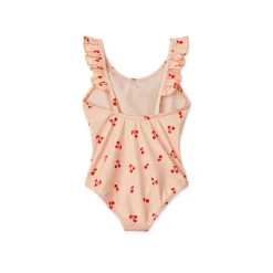 Liewood Kallie Badeanzug mit Print und Rüschen Cherries / Apple blossom New