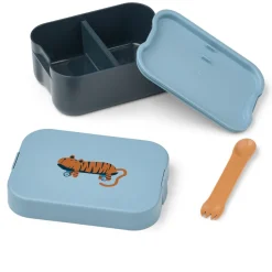 Liewood KAMIL Lunchbox Tiger / Beach blue Discount