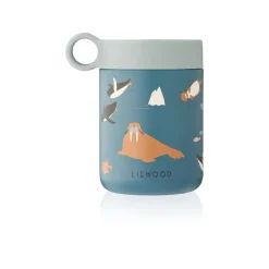 Liewood KIANI Speisegefäß Arctic Sea /Ocean view Clearance