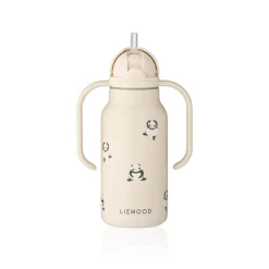 Liewood KIMMIE Bedruckte Flasche 250 ml Mini panda / Sandy Hot