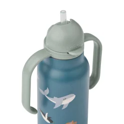 Liewood KIMMIE Bedruckte Flasche 250 ml Arctic Sea /Ocean view