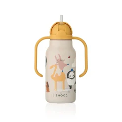 Liewood KIMMIE Bedruckte Flasche 250 ml Around the world / Sandy Clearance