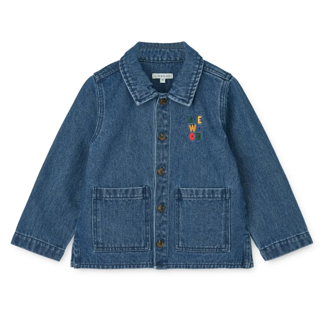 Liewood KINSLEY Denim-Hemdjacke Medium blue denim Clearance