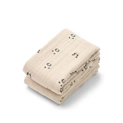 Liewood LEWIS Mulltücher 2er-Pack Mini panda / Sandy mix Sale
