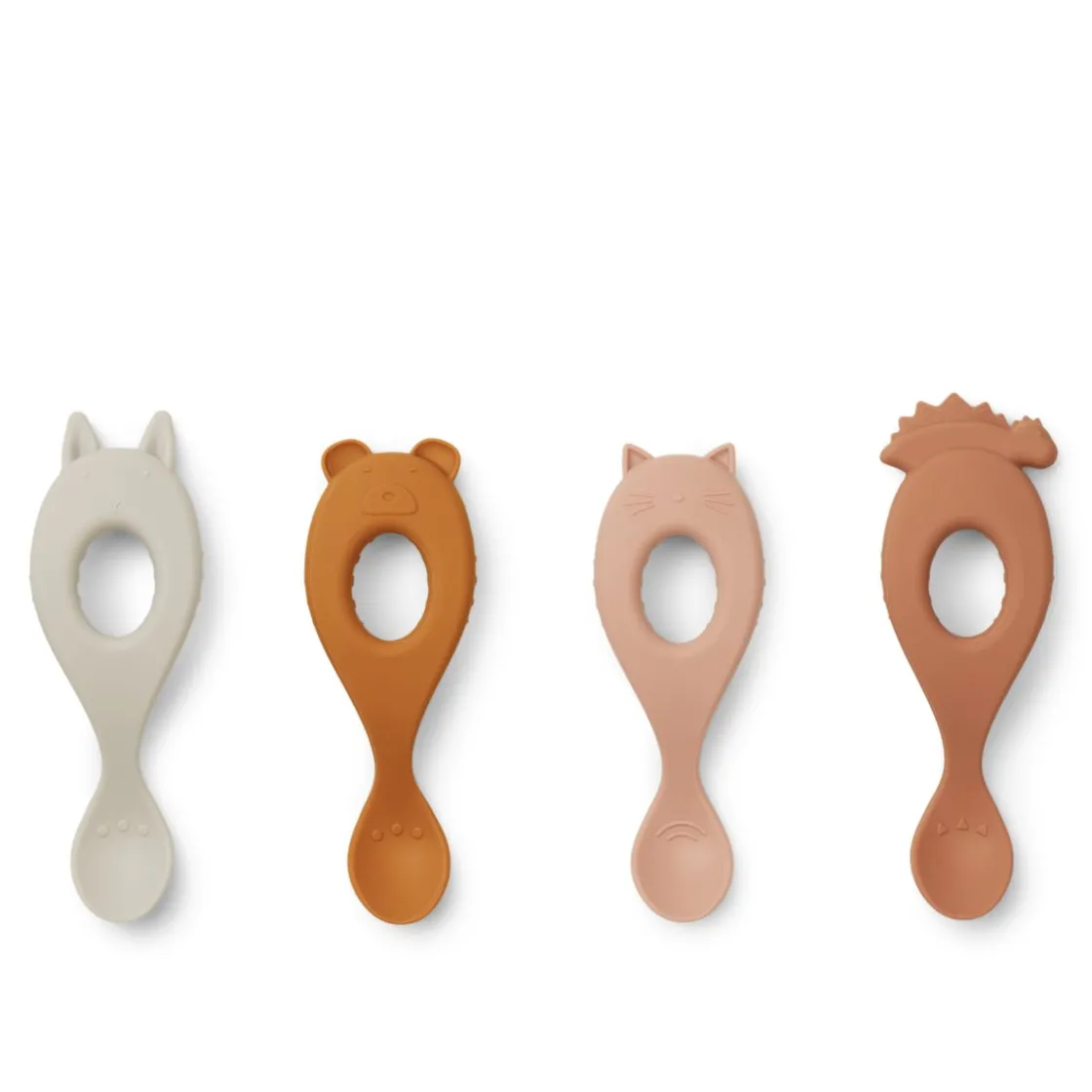 Liewood Liva Silikonlöffel 4er Pack Rose mix Online