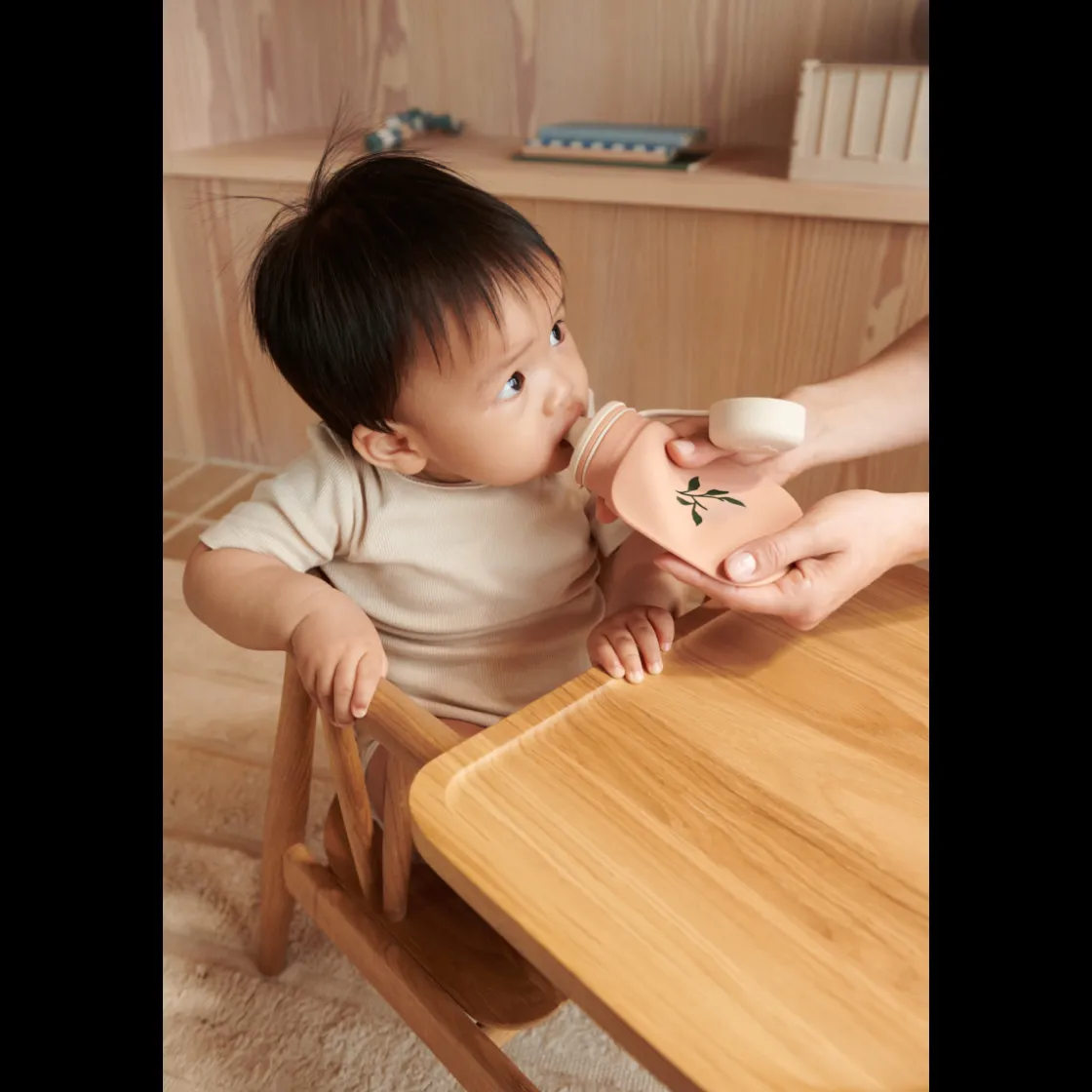 Liewood Lizzie Smoothie-Flasche 2er-Pack Peach / Sea shell New