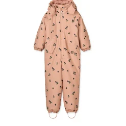 Liewood MADDY PU-Regenkombi Berry / Pale tuscany / Embroidery New