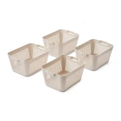 Liewood Makeeva Korb S 4er-Pack Sandy Hot